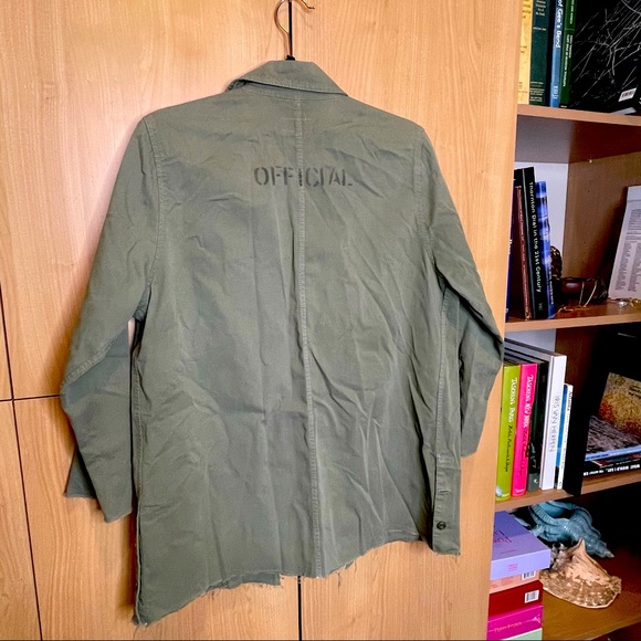 MOTHER Denim utility embellished jacket - Picture 6 of 11